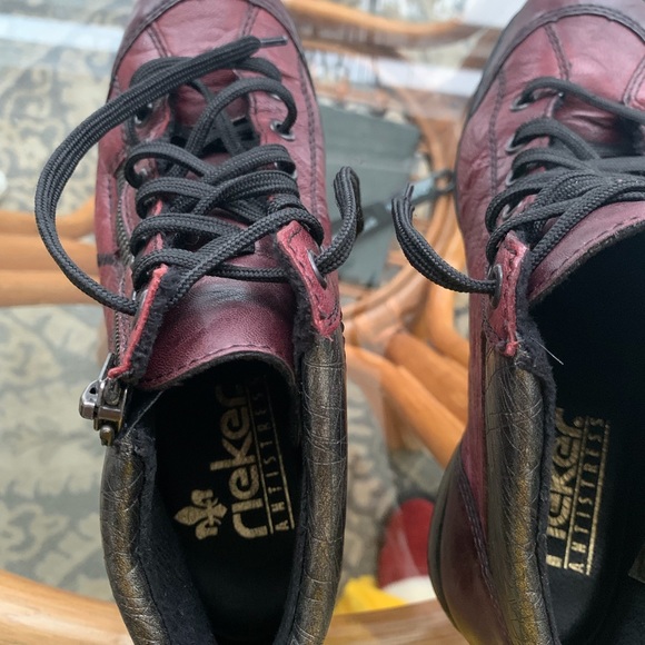 Rieker antis-tress, stylish, ankle booties - Picture 3 of 6